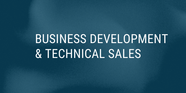 Business Development & Technical Sales